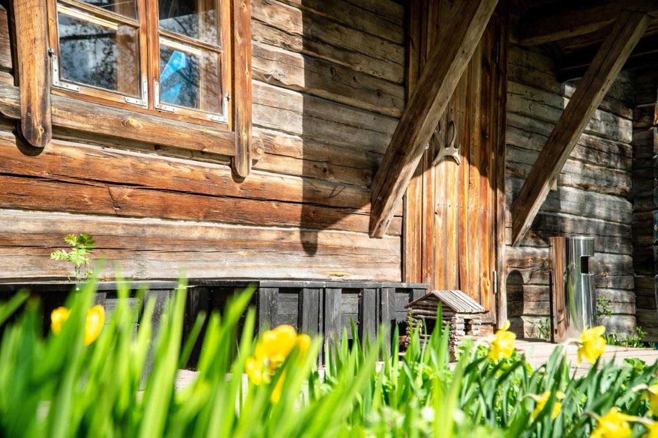 ホテル Lauri Historical Log House Manor ロヴァニエミ エクステリア 写真